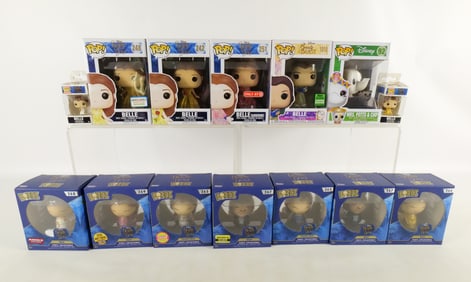 Lot of Funko Disney Beauty and the Beast Collectibles