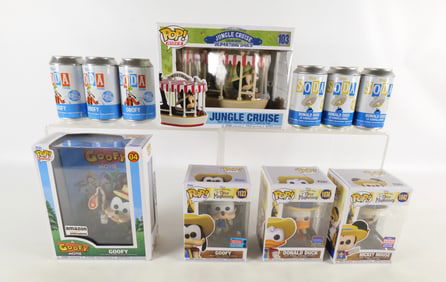 Lot of Funko Disney Collectibles