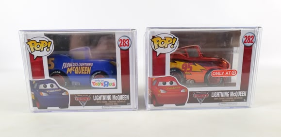 Lot of 2 Funko Disney Pixar Cars 3 Pops