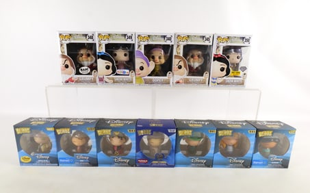 Lot of Funko Disney Collectibles