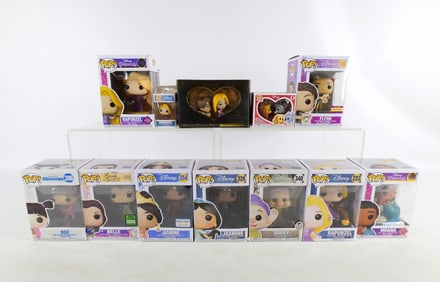 Lot of Funko Disney Collectibles