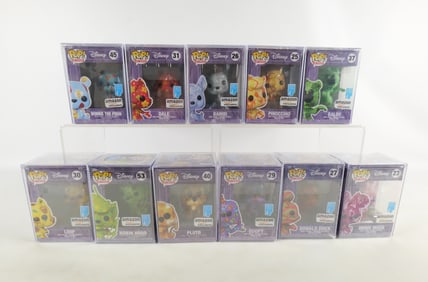 Lot of 11 Funko Disney Art Series Pops