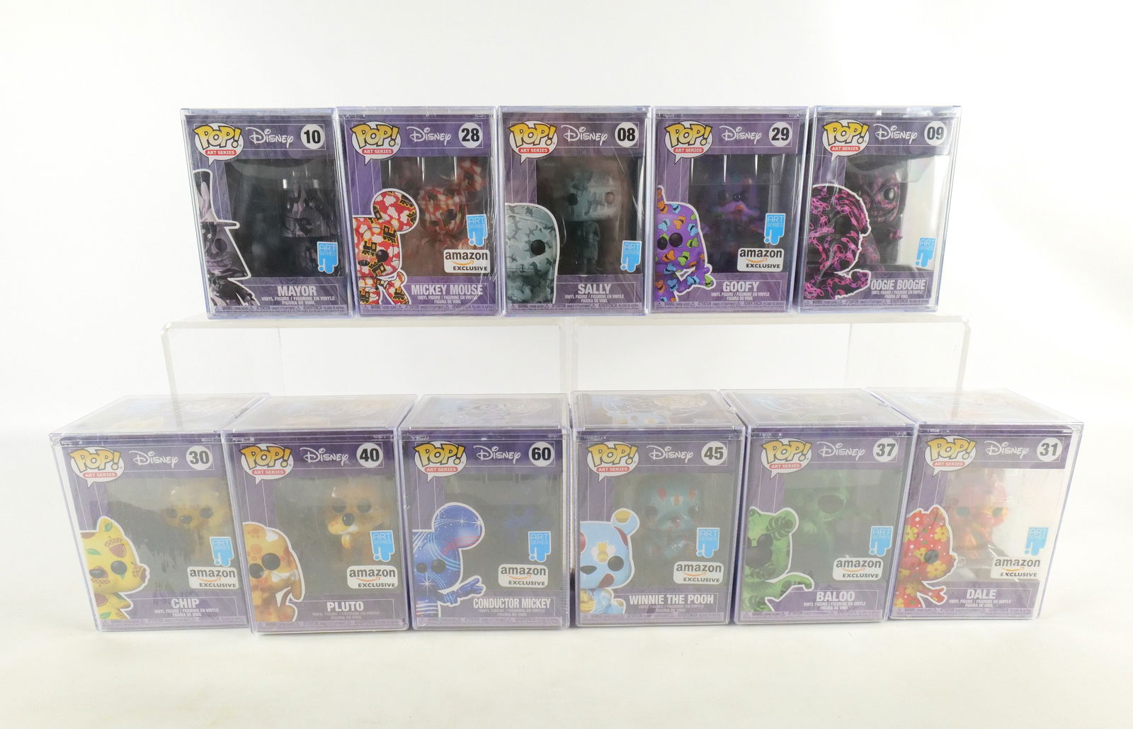 Lot of 11 Funko Disney Art Series Pops (1 of 12)