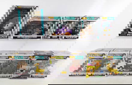 Lot of 10 Funko Disney A Nightmare Before Christmas Pops