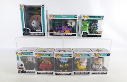 Lot of Funko Nightmare Before Christmas Pops