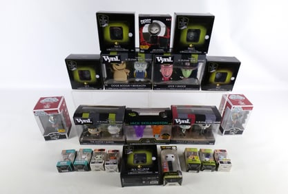 Lot of Funko Nightmare Before Christmas Collectibles