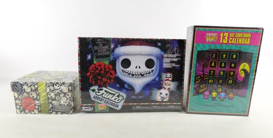 Lot of Funko Nightmare Before Christmas Collectibles