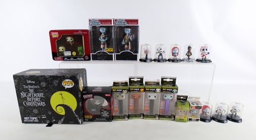 Lot of Funko Nightmare Before Christmas Collectibles
