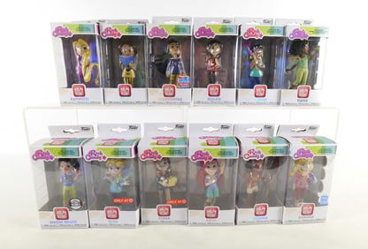 Lot of 12 Funko Rock Candy Ralph Breaks the Internet Princess Figures
