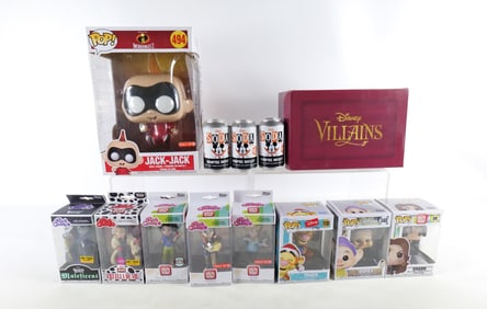 Lot of Funko Disney Collectibles