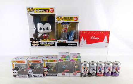 Lot of Funko Disney Collectibles