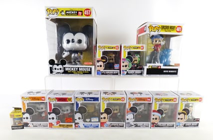 Lot of Funko Disney Mickey Mouse Pops