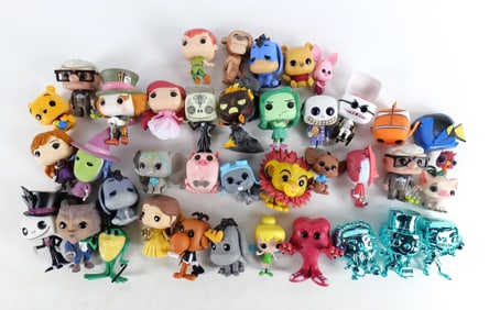 Lot of Loose Disney and Looney Tunes Pops