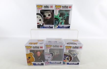 Lot of 5 Funko The Purge Pops