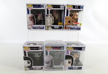 Lot of 6 Funko Movie Pops