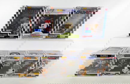 Lot of 8 Funko Movie and Television Pops