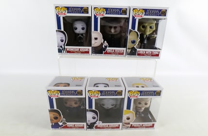 Lot of 6 Funko The Addams Family Pops