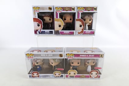 Lot of 5 Funko Movie Pops