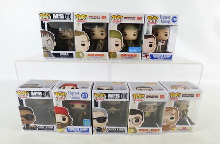 Lot of 9 Funko Movie Pops
