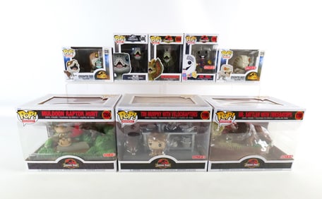 Lot of Funko Jurassic Park Pops