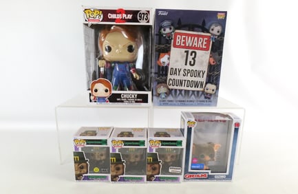 Lot of 6 Funko Movie Collectibles