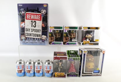 Lot of Funko Movie and TV Collectibles