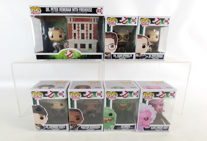 Lot of 7 Funko Ghostbusters Pops