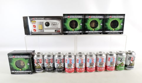 Lot of Funko Ghostbusters Collectibles