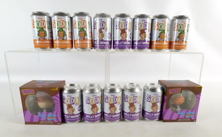 Lot of Funko Willy Wonka Collectibles
