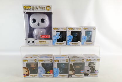 Lot of 9 Funko Harry Potter Pops