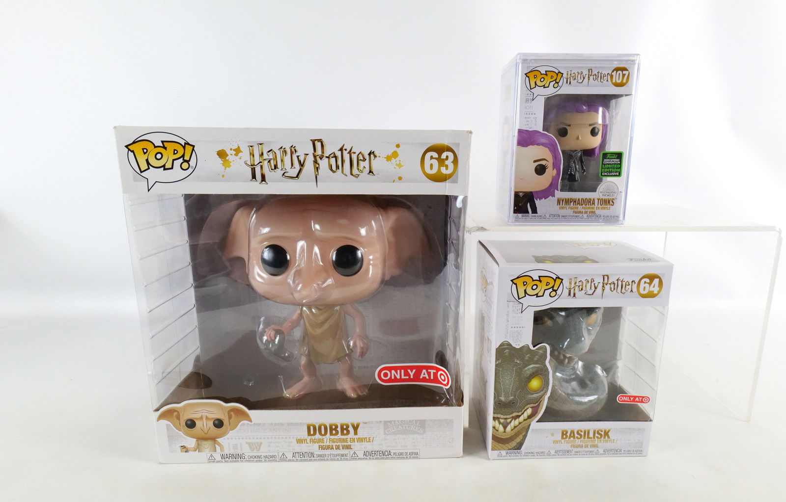 Lot of 3 Funko Harry Potter Pops (1 of 9)