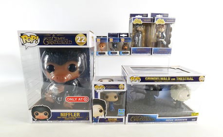 Lot of Funko Crimes of Grindelwald Collectibles