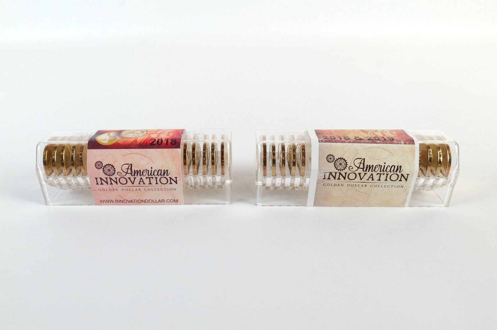 2 Rolls American Innovation Dollars