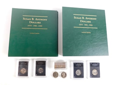 Group of Susan B Anthony Dollars