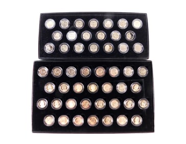 Group of Jefferson Nickels