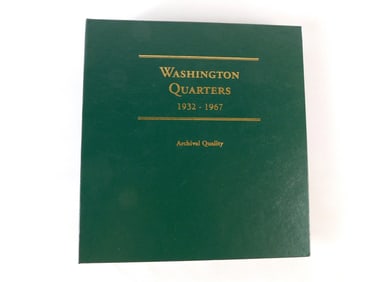 Washington Quarters 1932 - 1967 Coin Book
