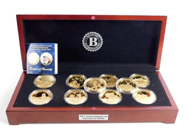 The WWII Victory 75th Anniversary Proof Coin Collection