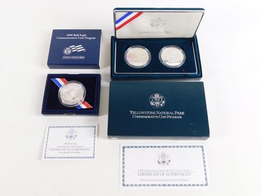 2 US Mint Commemorative Coins