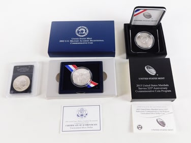 3 Commemorative Coins