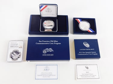 3 Commemorative Coins