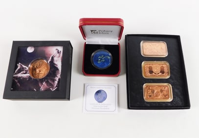 Group of Collectible Coins/Ingots