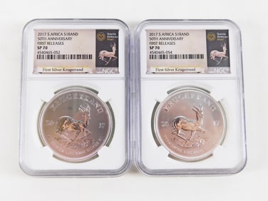 2 2017 South Africa Krugerrands