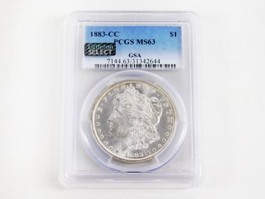 1883 Carson City Morgan Silver Dollar
