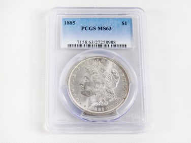 1885 Morgan Silver Dollar