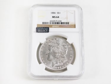 1886 Morgan Silver Dollar