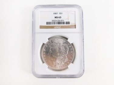 1887 Morgan Silver Dollar