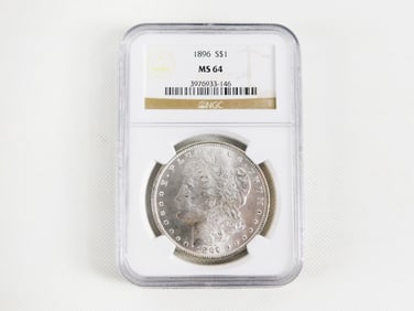 1896 Morgan Silver Dollar