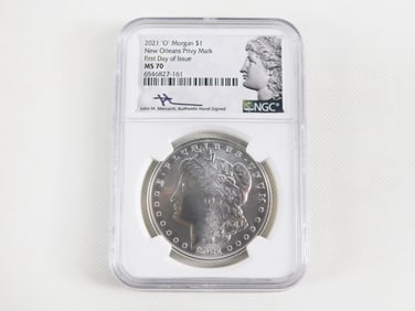 2021 O Morgan Silver Dollar