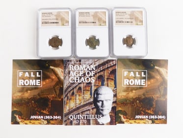 3 Roman Empire Coins