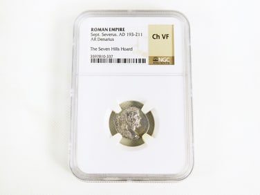 Roman Empire Silver Denarius